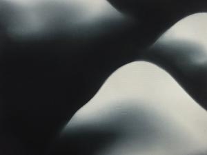 アンティーク　塩瀬　山並模様作り帯